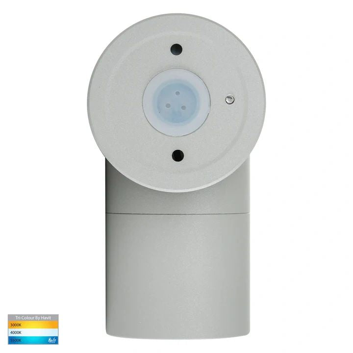 HAVIT Tivah Silver TRI Colour Fixed Down Wall Pillar Lights