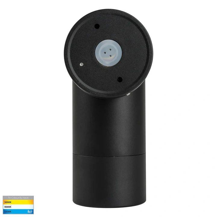 HV1228T- Maxi Tivah Aluminium Black TRI Colour Single Adjustable Wall Pillar Lights