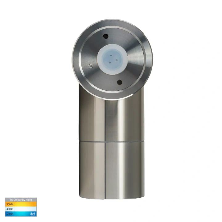 HV1285T Tivah Titanium Aluminium TRI Colour Single Adjustable Wall Pillar Lights Regular price