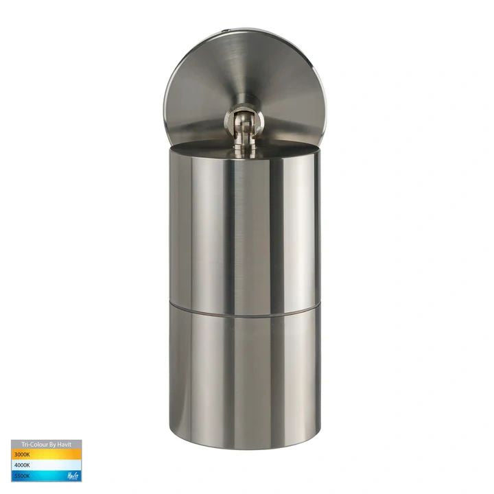 HV1285T Tivah Titanium Aluminium TRI Colour Single Adjustable Wall Pillar Lights Regular price