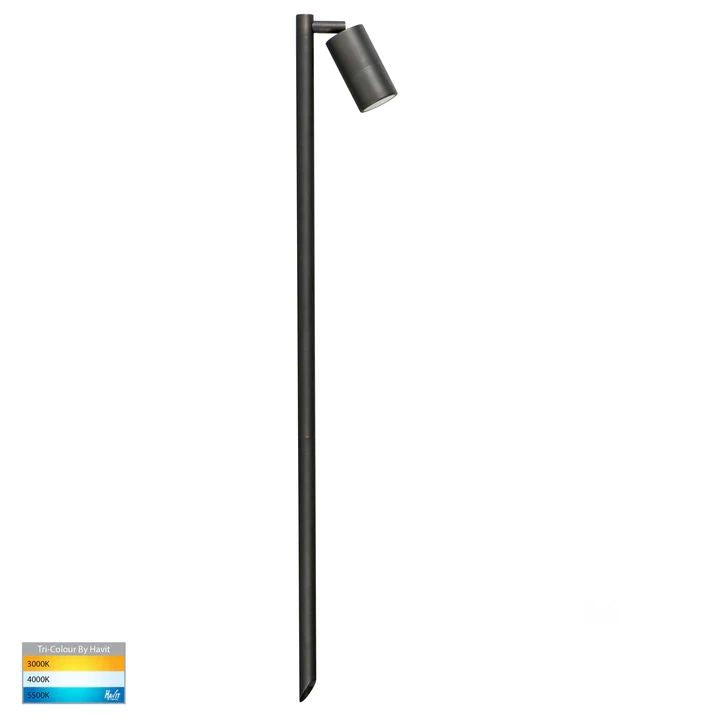 HV1403T- Tivah TRI Colour Single Adjustable LED Bollard Spike Light