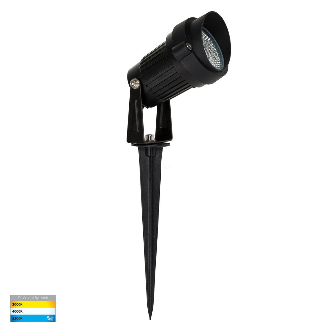 HV1428T - Spitze Black 3w LED Garden Spike Light Spike light