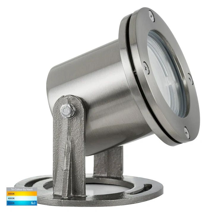 HV1491T- Onder 316 Stainless Steel TRI Colour LED Pond Light