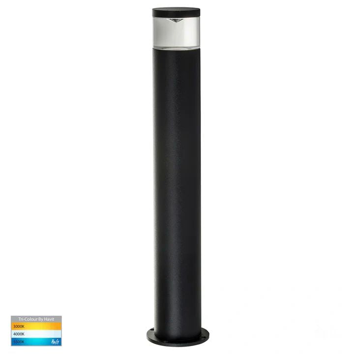 HV1601T- Highlite TRI Colour LED Bollard Lights Include 5w 240v GU10 LED