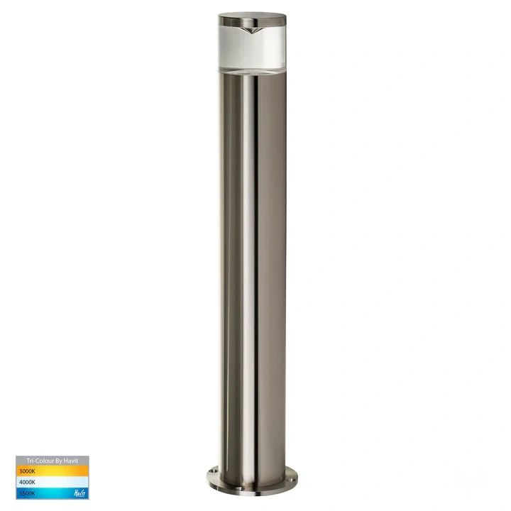 HV1602T- Highlite TRI Colour LED Bollard Lights include 5w 12v DC MR16 LED