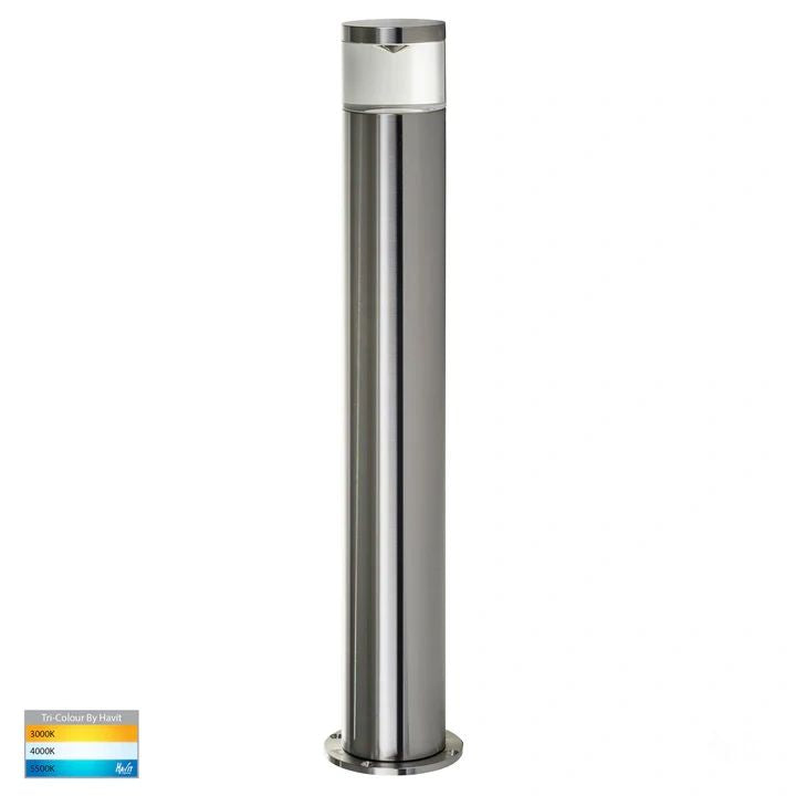 HV1602T- Highlite TRI Colour LED Bollard Lights include 5w 12v DC MR16 LED