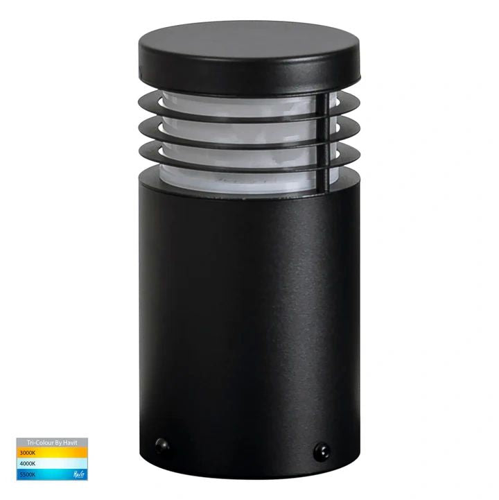 HV1605T- Mini 316 Stainless Steel TRI Colour LED Bollard Lights