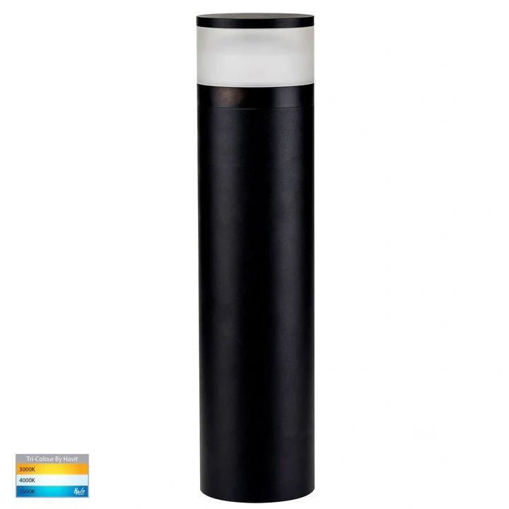 HV1625T-BLK- Highlite 600mm Black LED Bollard Light