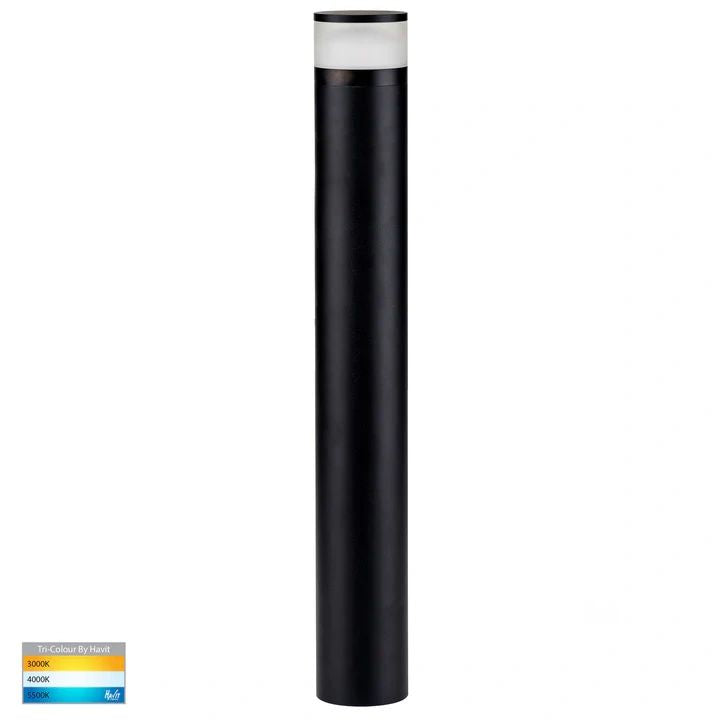 HAVIT HV1626T-BLK - Highlite Black LED Bollard Light