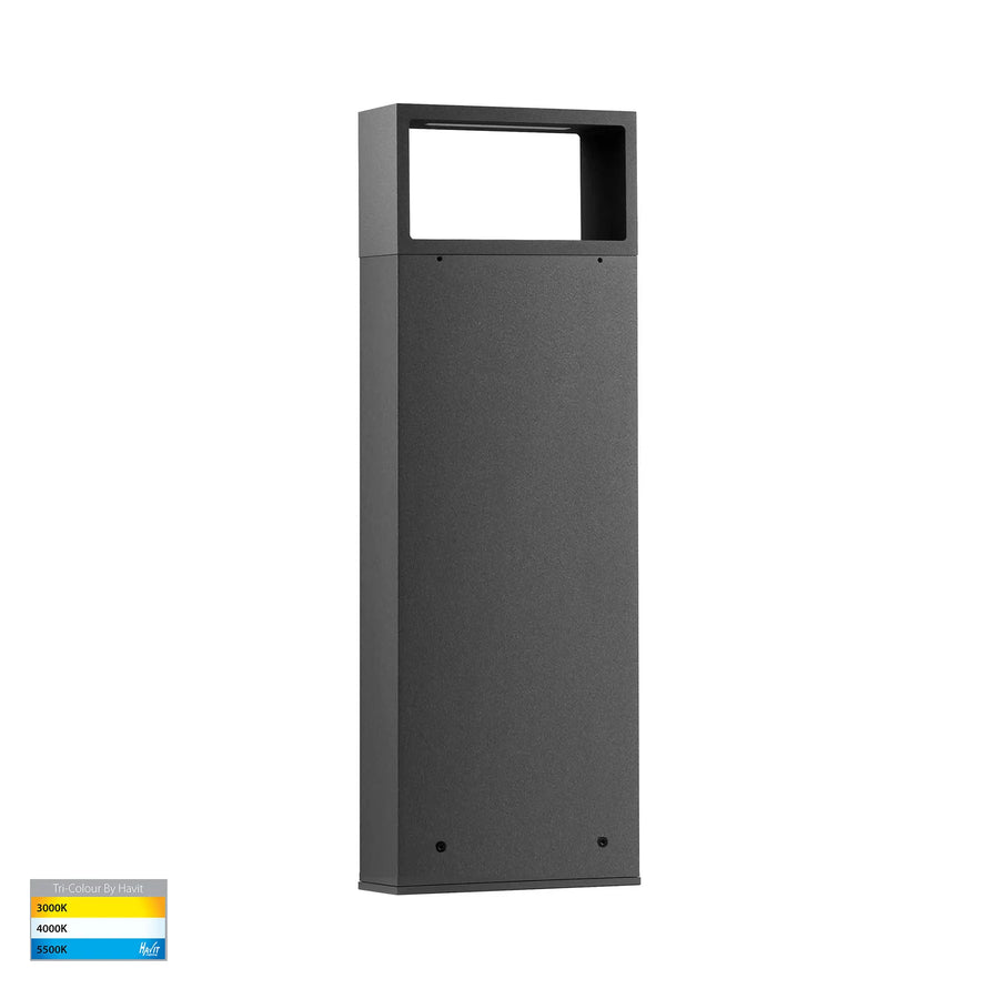 HV1636T-BLK-240V - Cadrado Black LED Bollard Light Bollard light