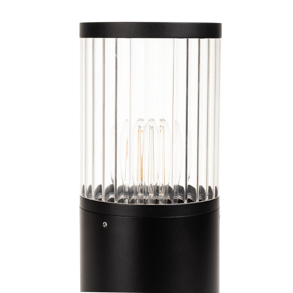 HV1642W-BLK - Prisma Aluminium Black LED Bollard Light Bollard light