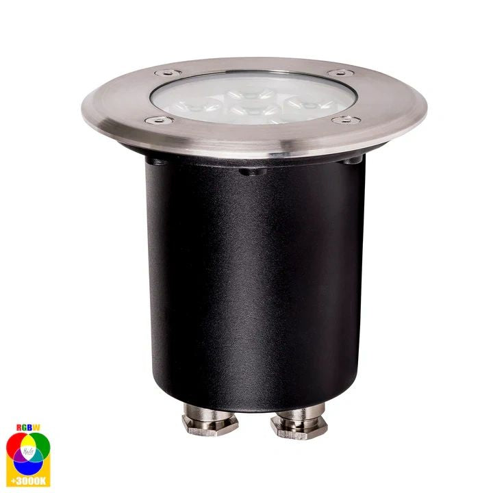 HV1801RGBW- Metro Round 316 Stainless Steel RGBW Inground Lights