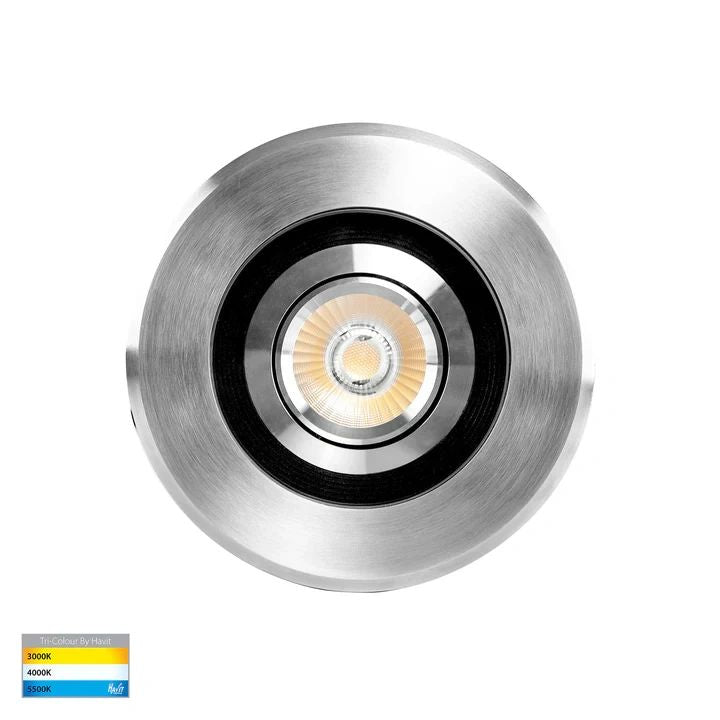 HV1828T- Toldo 316 Stainless Steel Adjustable 5w LED Inground Light