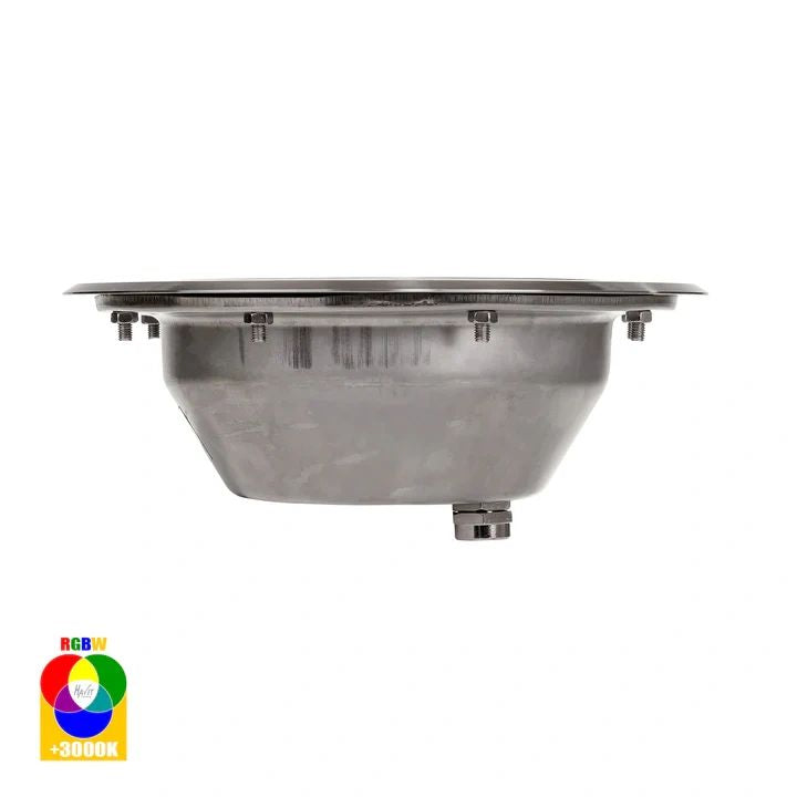 HV1843RGBW- Split 316 Stainless Steel 12w RGBW LED Inground Light