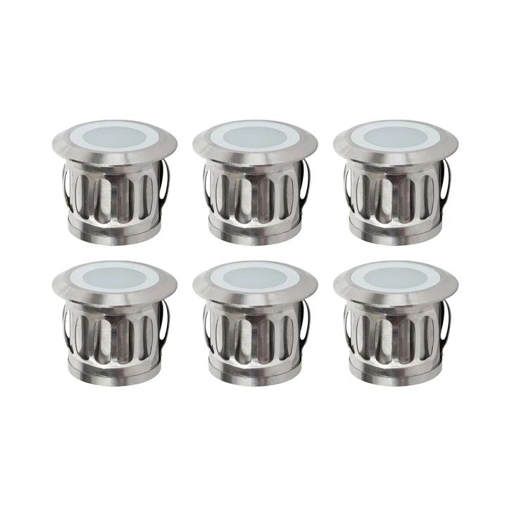 HV 2826- Flame 316 Stainless Steel 6 X 0.5w Deck Light Kits