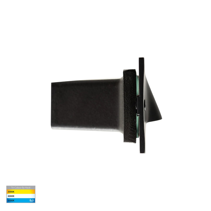 HV3011T-BLK-12V | HV3011T-BLK-240V - Corba Black Recessed Brick Light