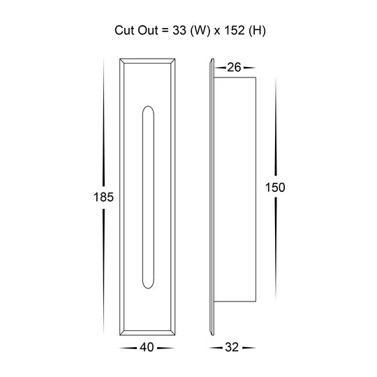 HV3106T - Paso Recessed LED Step Light