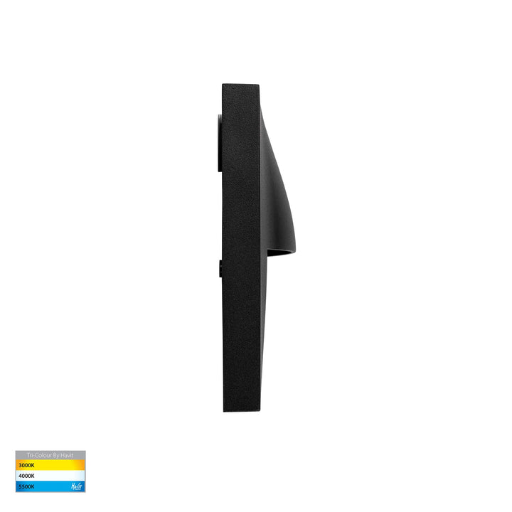 HV3228T - Lisca Aluminium Black/White Square LED Wall Light