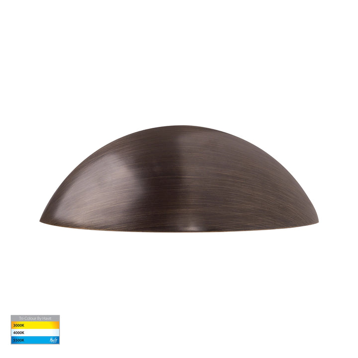 HV3251T-AB-12V - Curva Antique Brass LED Step Light
