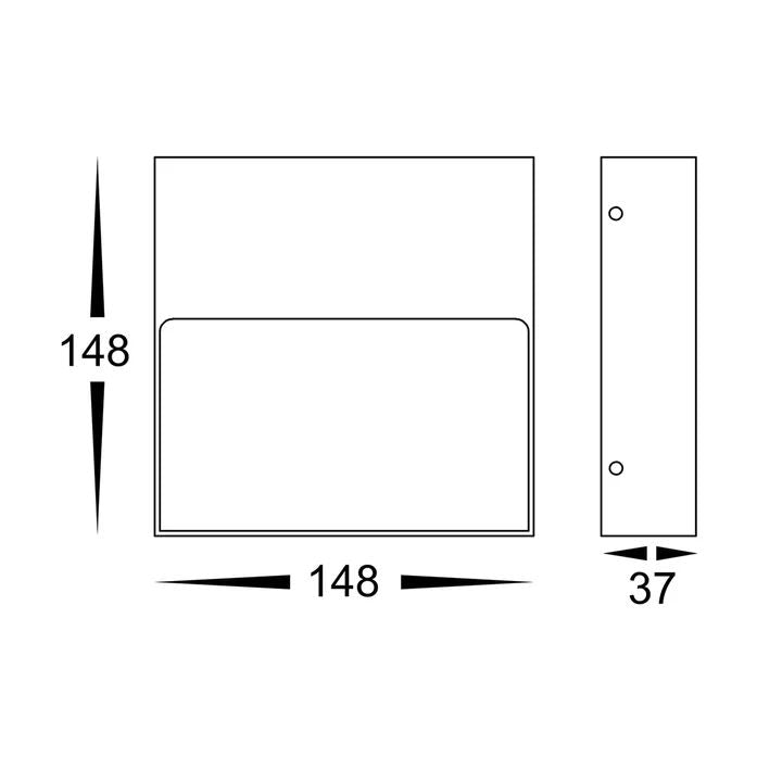 HV3276T- Virsma Square LED Step lights