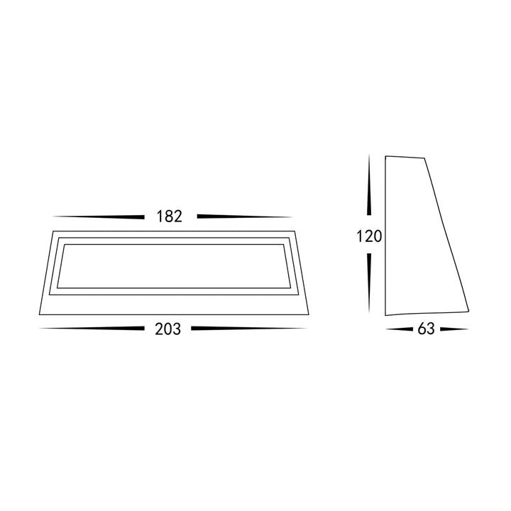 HV3278T- Shim 12w LED Step Lights