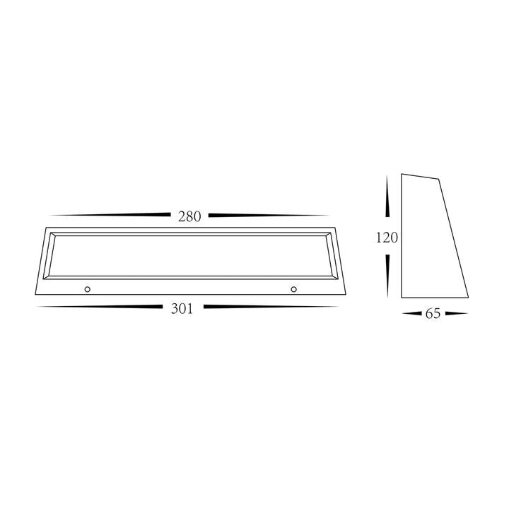 HV3279T- Shim 14W LED Step Lights