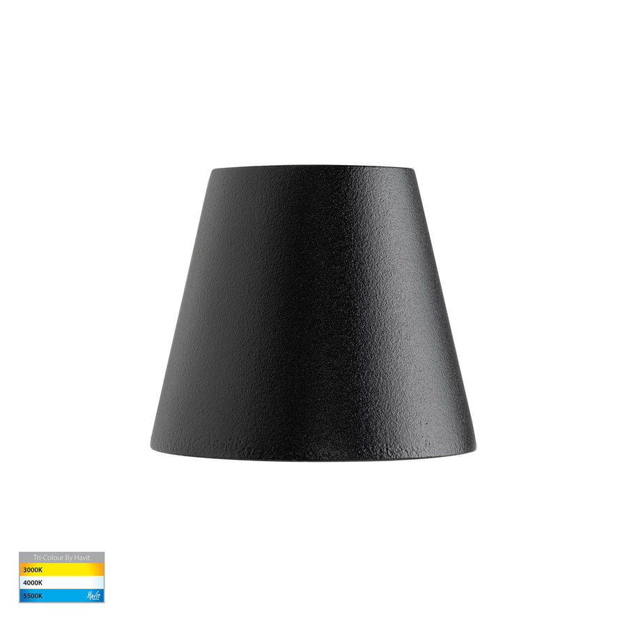 HV3285T-12V - Kaval Surface Mounted LED Wall Light Black step light