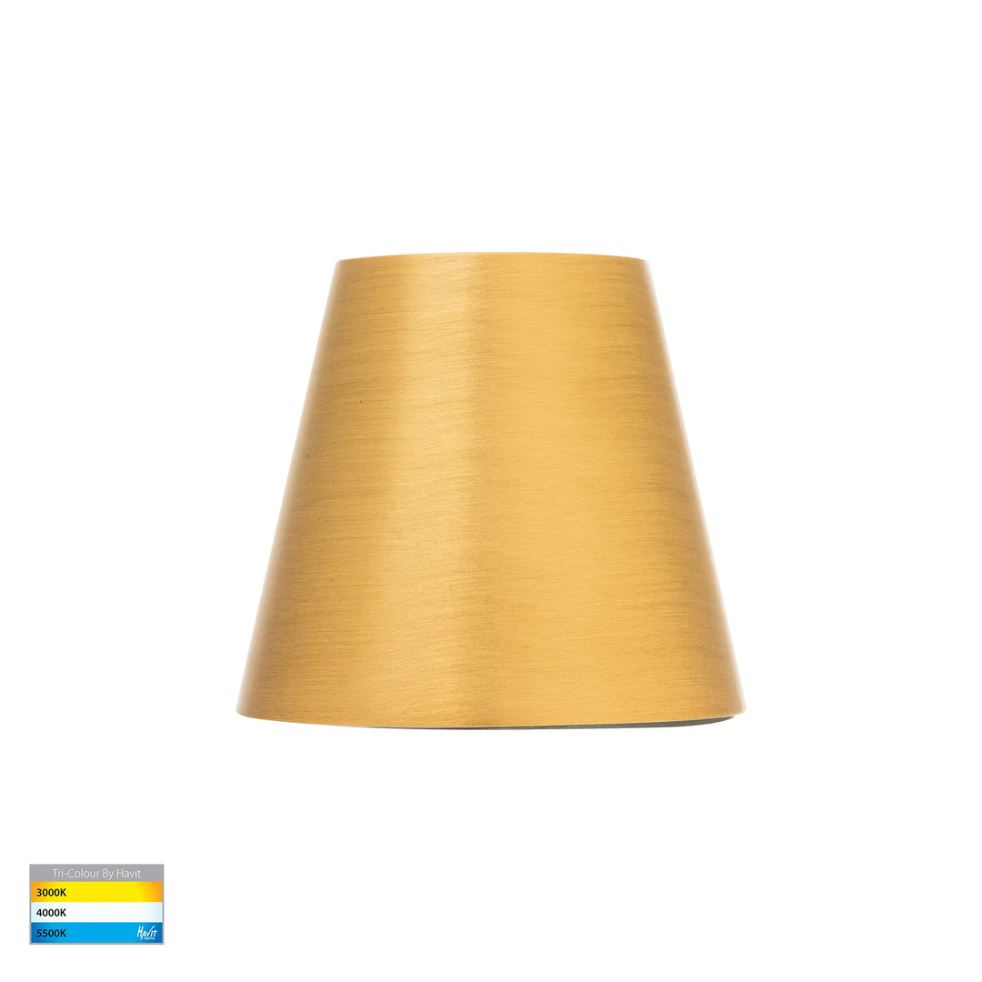 HV3285T-12V - Kaval Surface Mounted LED Wall Light Brass step light