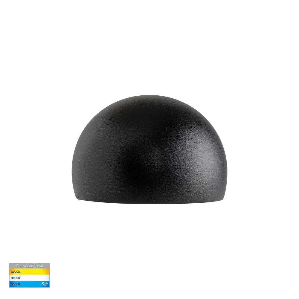 HV3286T-12V - Serres Surface Mounted LED Wall Light Black step light