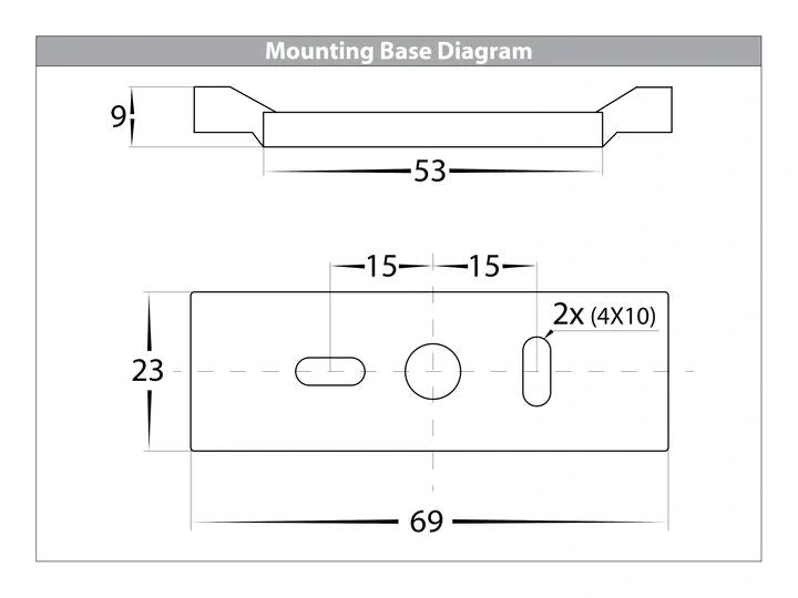 HV3289T- Stylez White Up & Down LED Wall Light