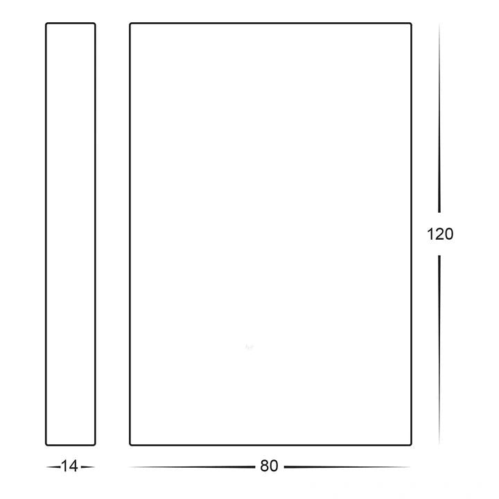 HV3289T- Stylez White Up & Down LED Wall Light