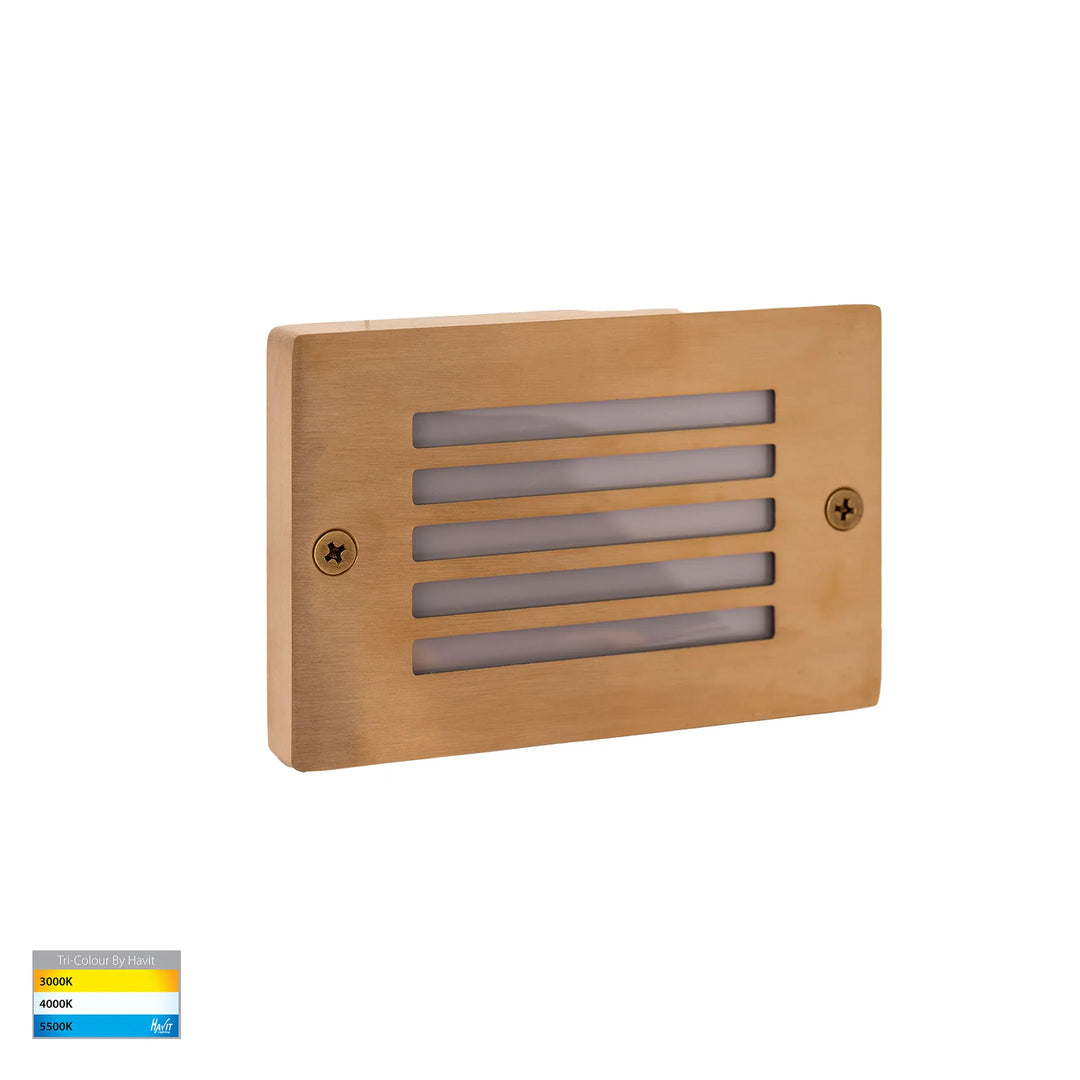 HV3295T-BR-12V - Ardam Brass LED Step Light