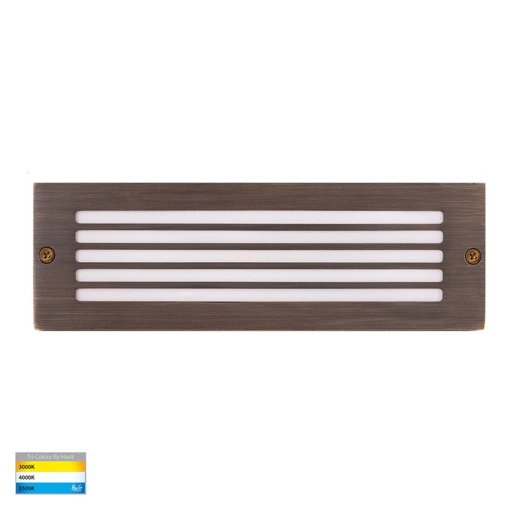 HV3295T-AB-12V - Ardam Antique Brass LED Step Light
