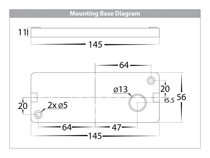 HV35022T-Cara Up & Down 2X 4.5W LED Wall Light