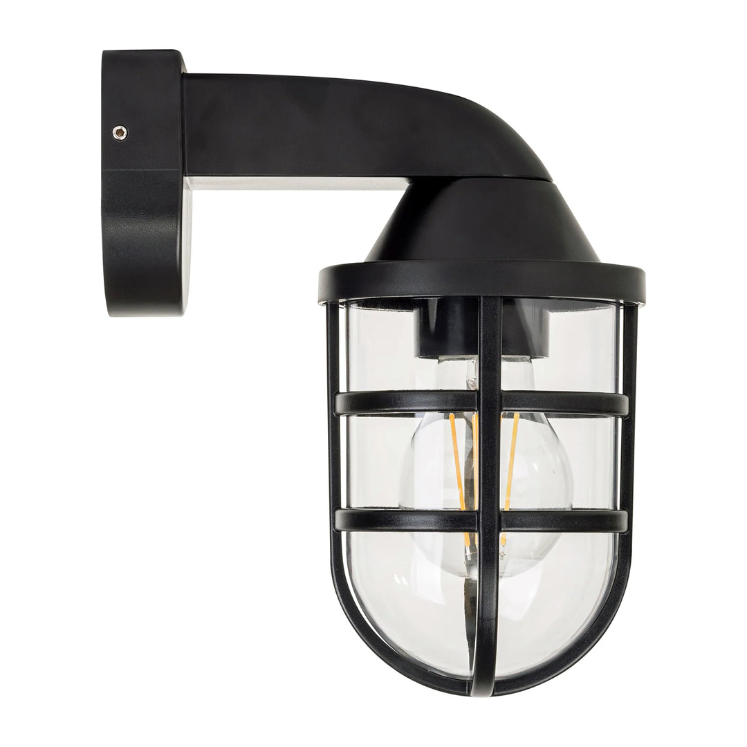 HV3511W-BLK - Marina Polycarbonate Black Wall Light