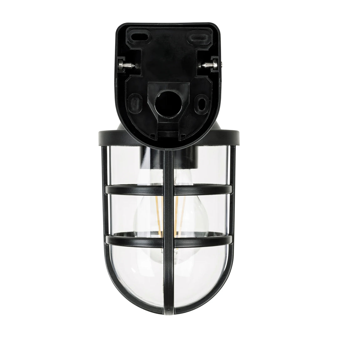 HV3511W-BLK - Marina Polycarbonate Black Wall Light
