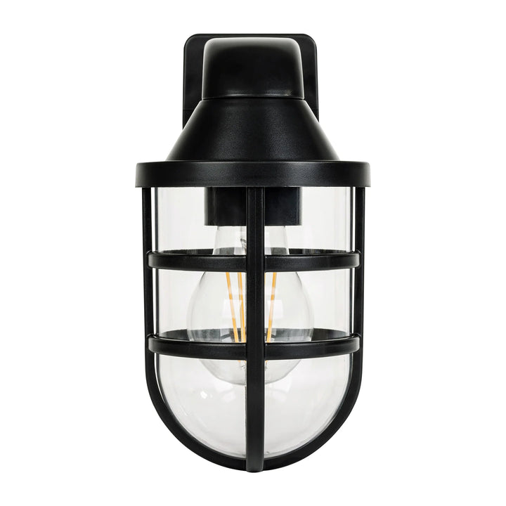 HV3511W-BLK - Marina Polycarbonate Black Wall Light