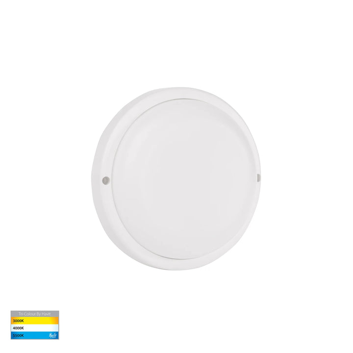HV3523T/HV3525T- Muovi Polycarbonate Wall Light White Small BUNKER