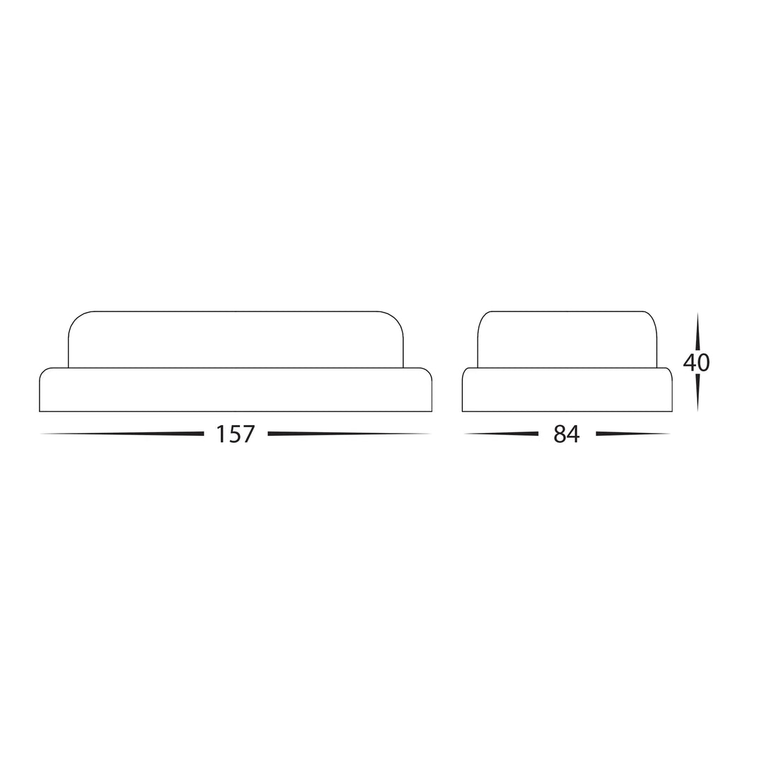HV3526T/HV3527T- Muovi Polycarbonate Wall Light BUNKER