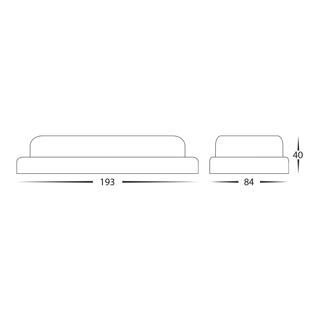 HV3526T/HV3527T- Muovi Polycarbonate Wall Light BUNKER