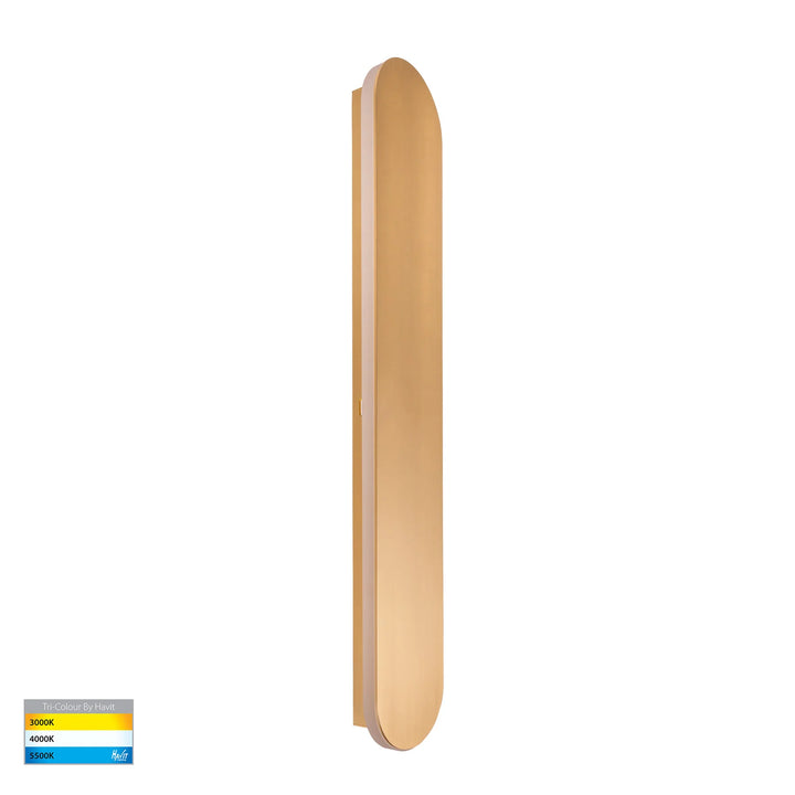 HV3562T/Hv3561T- Barline Shadow Aluminium 600mm Wall Light
