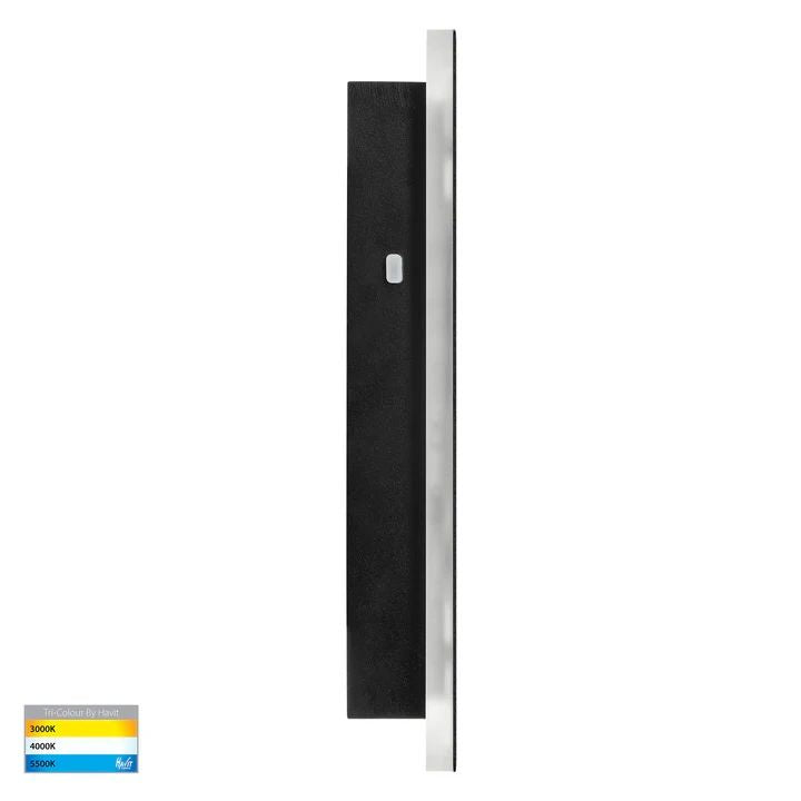 HV3571T- Barline Shadow Aluminium 300mm Wall Light