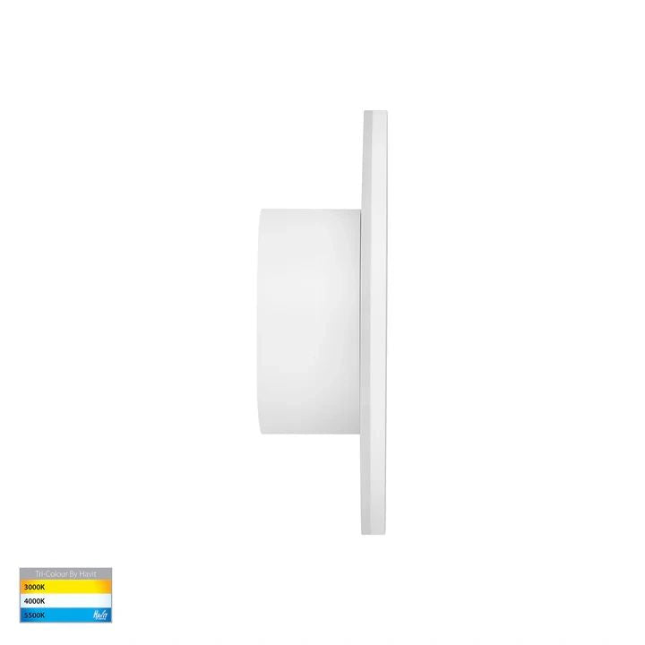 HV3591T- Halo 150mm TRI Colour 7W LED Wall Light