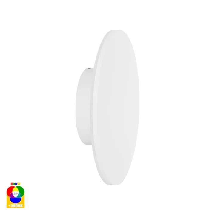 HV3592RGBW- Halo 200mm RGBW LED Wall Light