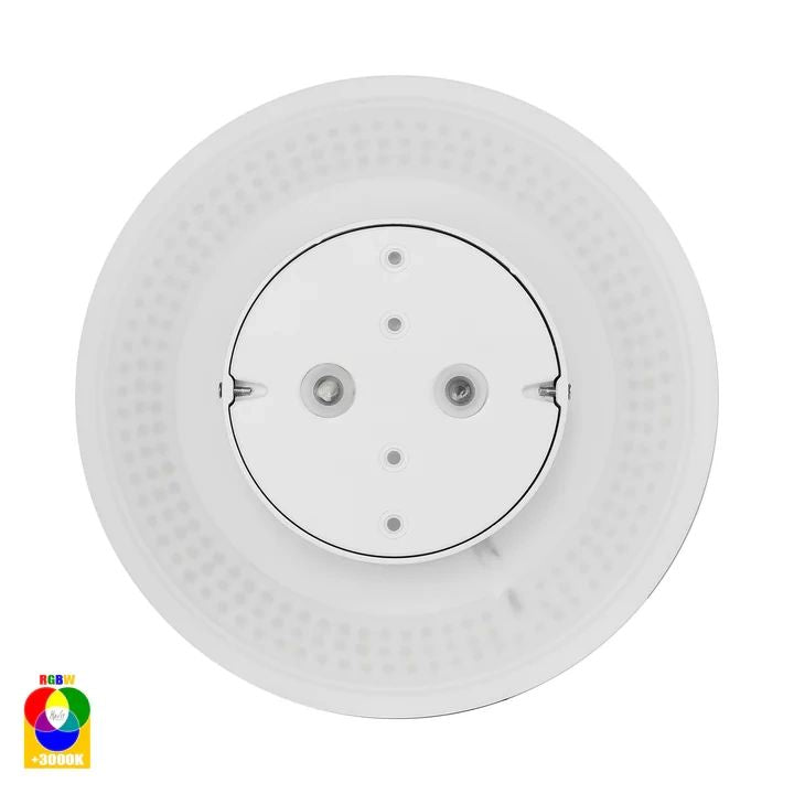 HV3593RGBW- Halo 250mm 18W RGBW LED Wall Light