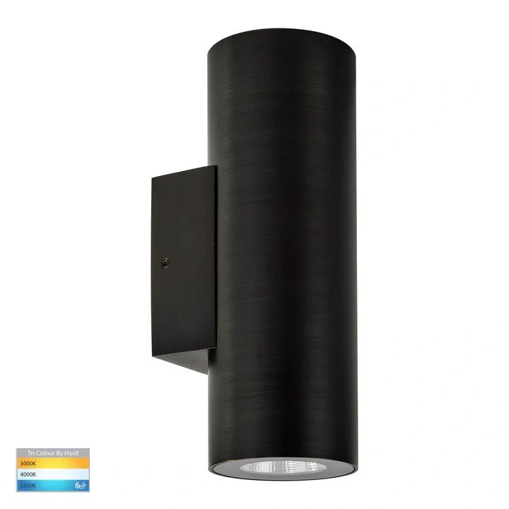 HV3626T- Aries TRI COLOUR LED Up & Down Wall Light