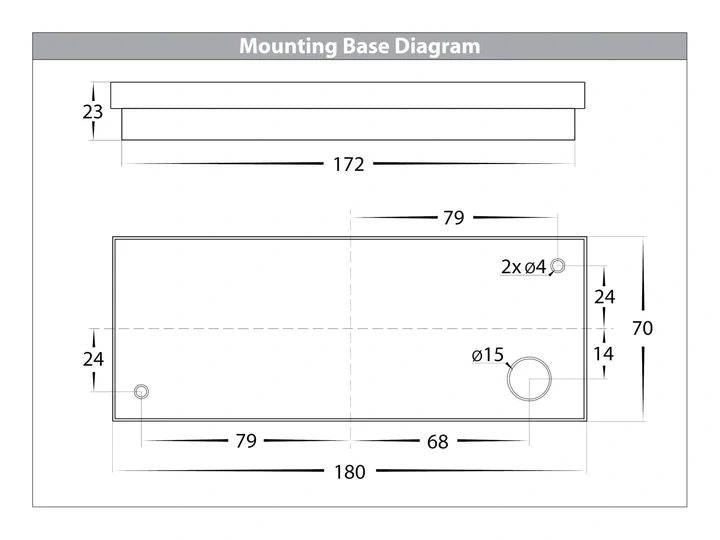 HV3637T- Nikki Up & Down LED Wall Light