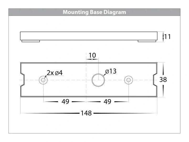 HV36939T- Blokk Up & Down LED Wall Light