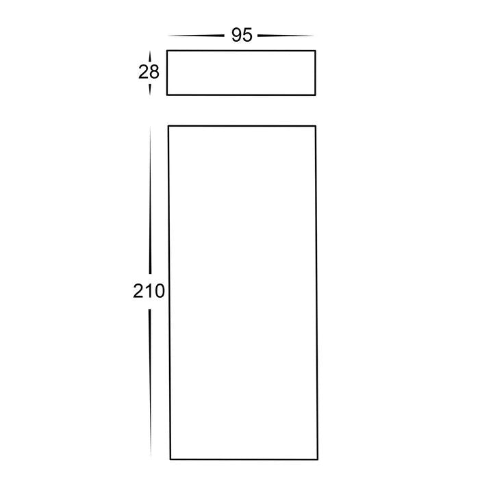 HV3649T- Essil 6W Up & Down LED Wall Light