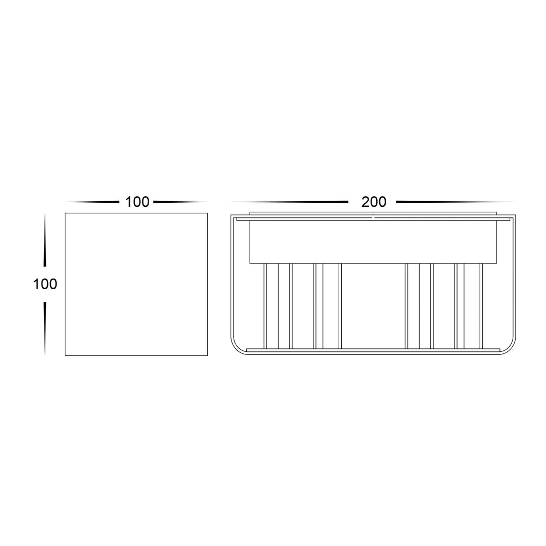 HV36584T- Versa Square Up & Down Wall Light WALL LIGHT